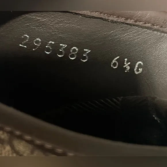 Gucci GG Monogram Brown High-Top Sneakers
