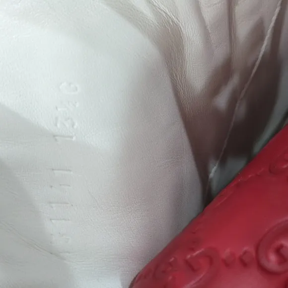 Gucci Signature GG High Top 'Red' High Top Sneaker