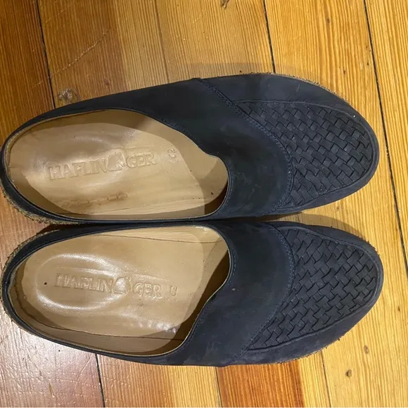 Haflinger Slip On Shoes Navy 39