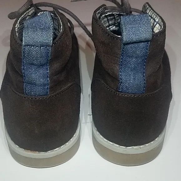 H&amp;M men suede brown shoes/boots