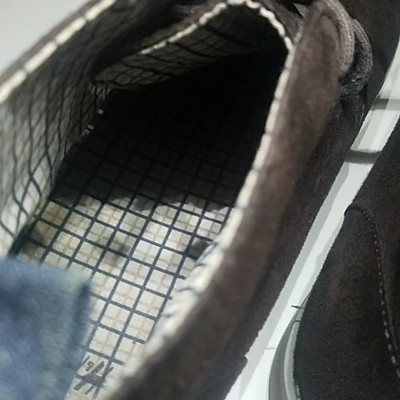 H&amp;M men suede brown shoes/boots