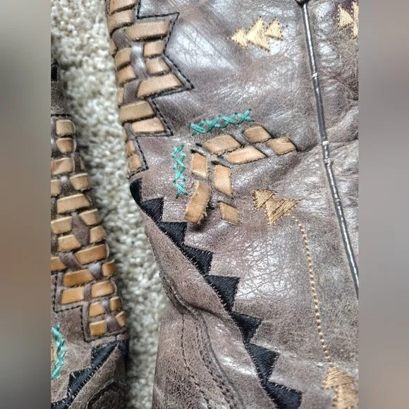 Handcrafted Cango Tabacc Leather Boots