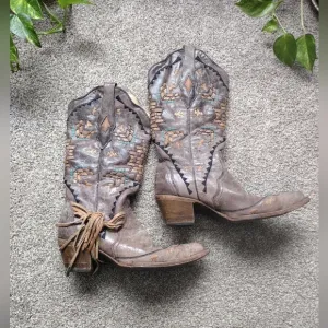 Handcrafted Cango Tabacc Leather Boots