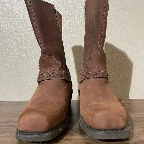 Harley-Davidson Brown Leather Boots