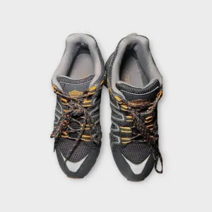Harley-Davidson Chase Athletic Hiker Shoes Mens Size 9‎ Black/Orange Lace Up
