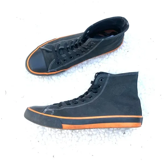 Harley-Davidson High Top Sneakers Men’s Sz 9.5