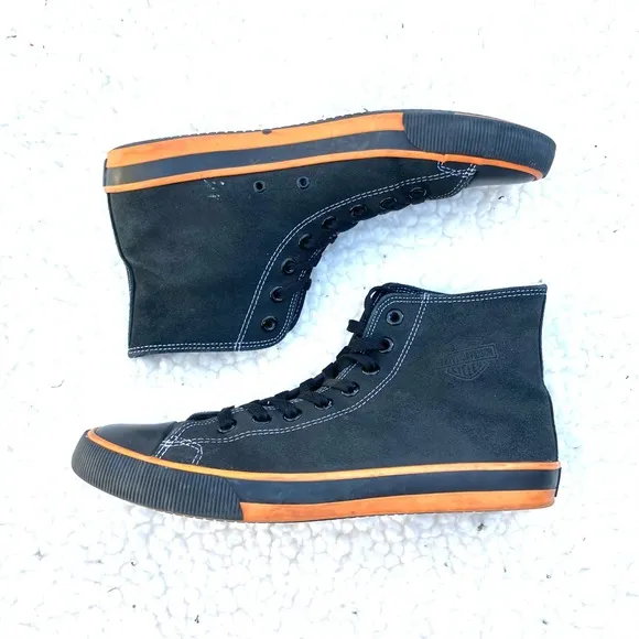 Harley-Davidson High Top Sneakers Men’s Sz 9.5