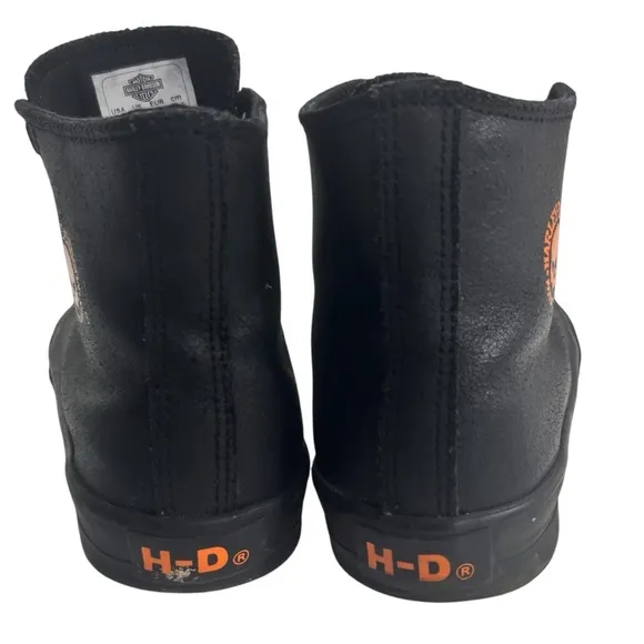 Harley-Davidson Men's Baxter Leather High Top Sneakers