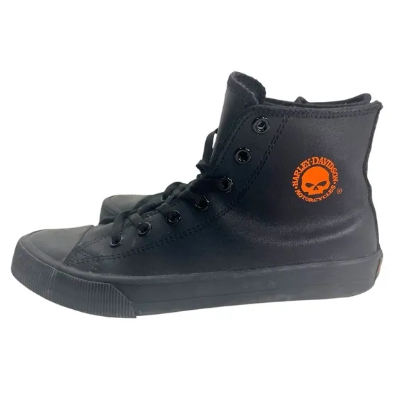 Harley-Davidson Men's Baxter Leather High Top Sneakers