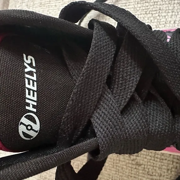 Heelys Black and Pink High-Top Sneakers