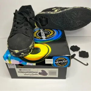 Heelys Black Camo Sneaker Heeled shoes Youth Boys 6