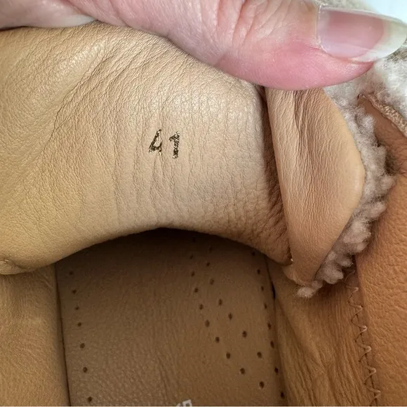 Helmut Lang Shearling High Top Sneakers