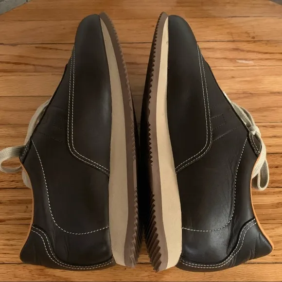 HERMÈS Quicker Sneakers Brown Women’s Size 9 EUC