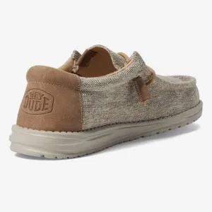 Hey Dude Men's Wally Ascend Woven Casual Shoes Sz 8 41 EU Slip-On NEW~~