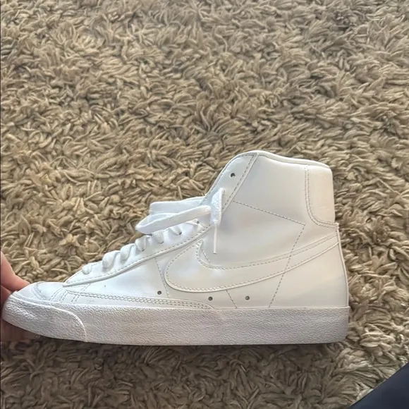 High-Top White Sneakers