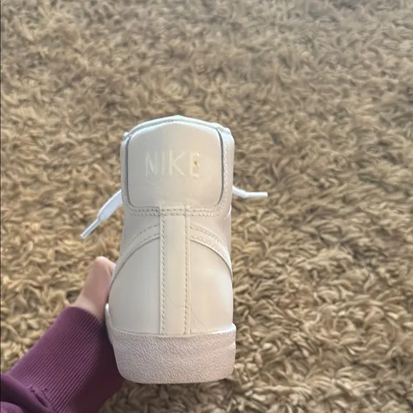 High-Top White Sneakers