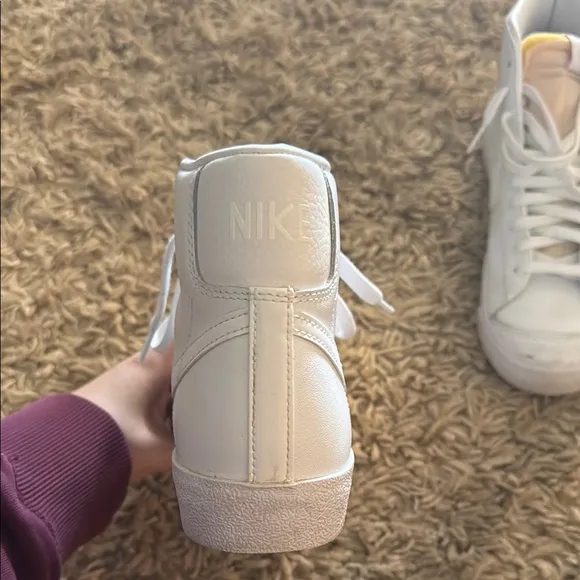 High-Top White Sneakers