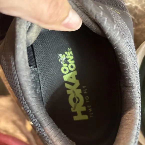 HOKA Arahi 3 1104099 mesh running nurse comfort sneakers shoes 9 Green Grey