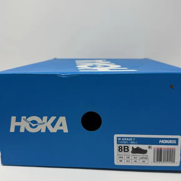 HOKA ARAHI 7 WOMEN’S SHOE VARIOUS SIZES WALK/RUNNING  #1147851/BBLC NEW IN BOX
