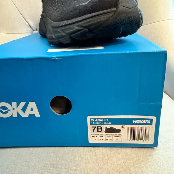 HOKA ARAHI 7 WOMEN’S SHOE VARIOUS SIZES WALK/RUNNING  #1147851/BBLC NEW IN BOX