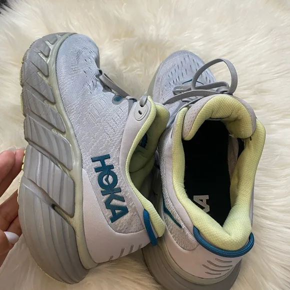 Hoka gaviota men’s size 10.5D  Shoes - Gray and Blue