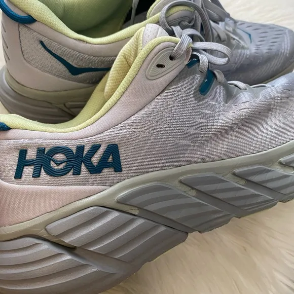 Hoka gaviota men’s size 10.5D  Shoes - Gray and Blue
