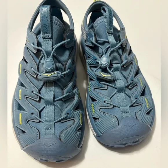 Hoka Hopara All Terrain Blue Outdoor Shoes with Ventilated Design,Cushioned Sole