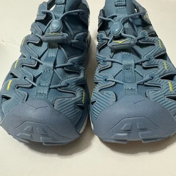 Hoka Hopara All Terrain Blue Outdoor Shoes with Ventilated Design,Cushioned Sole