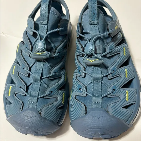 Hoka Hopara All Terrain Blue Outdoor Shoes with Ventilated Design,Cushioned Sole
