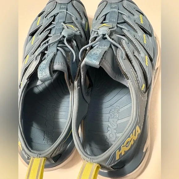 Hoka Hopara All Terrain Blue Outdoor Shoes with Ventilated Design,Cushioned Sole