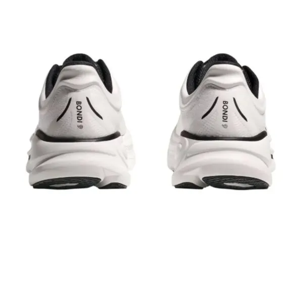 HOKA Men's Bondi 9 Running Shoes White/Black