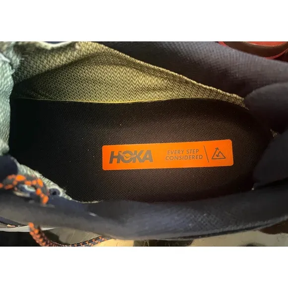 Hoka One Anacapa Low GTX Blue Hiking Trail Shoe Men's Size 10.5 M Athletic Trail