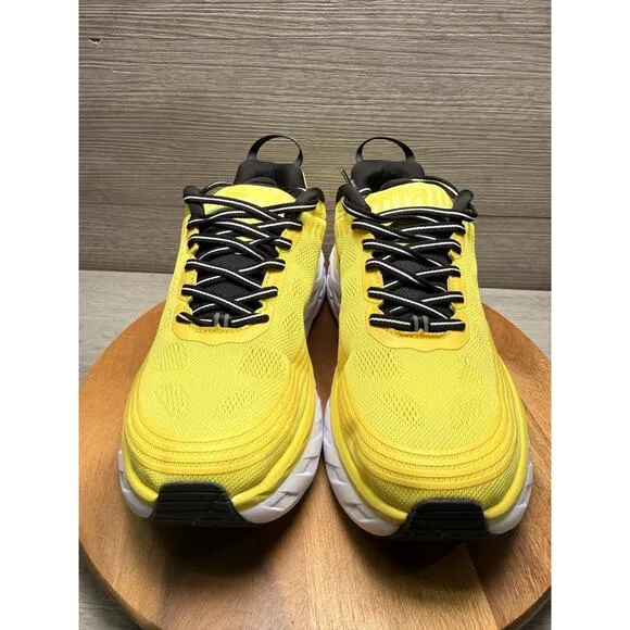 Hoka One One Bondi 6 1019269/CATH Sneaker Men Yellow Running Shoes Men’s 9