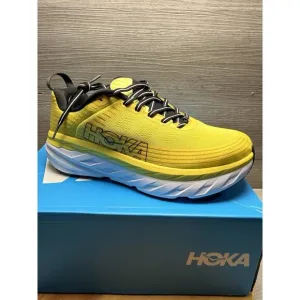 Hoka One One Bondi 6 1019269/CATH Sneaker Men Yellow Running Shoes Men’s 9
