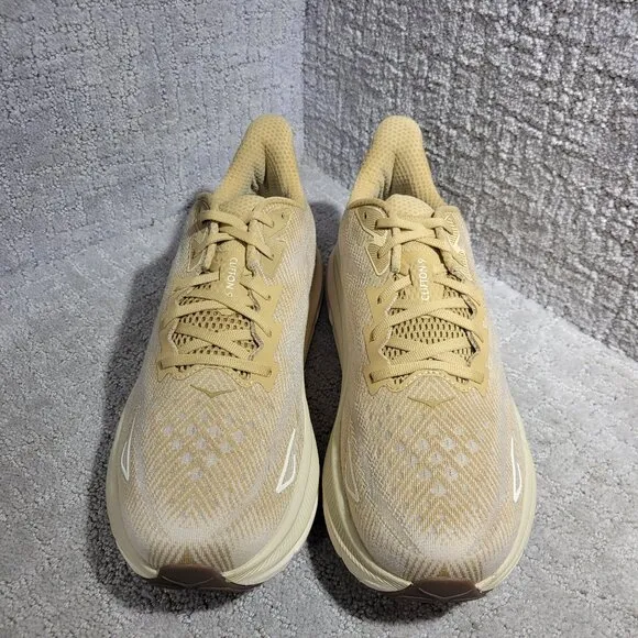 Hoka One One Clifton 9 Men's Size 13D US Wheat Running Walking Shoes 1127895-WHF