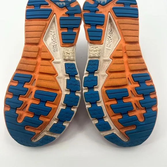 HOKA ONE ONE Gaviota 4 Sneaker Shoes Womens 9.5 Multi Mesh Athletic Low Top