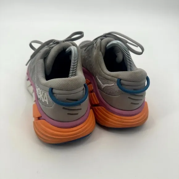 HOKA ONE ONE Gaviota 4 Sneaker Shoes Womens 9.5 Multi Mesh Athletic Low Top