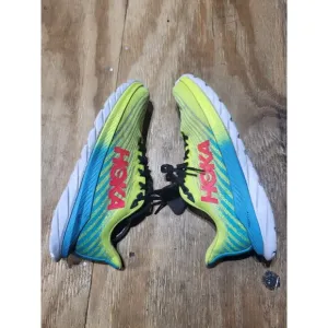 Hoka One One Mach 5 Men Sz 10D Yellow Running Athletic Shoes 1127893