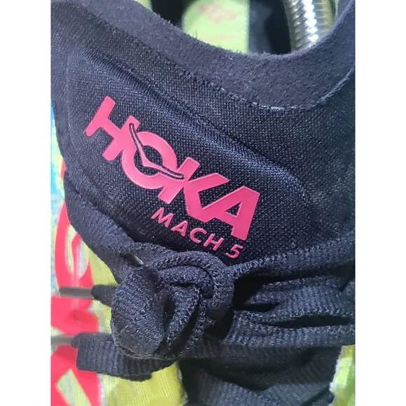 Hoka One One Mach 5 Men Sz 10D Yellow Running Athletic Shoes 1127893