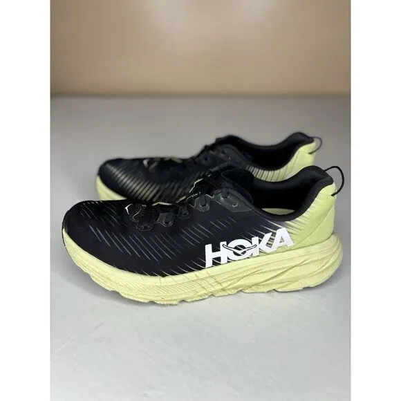 Hoka One One Rincon 3 Graphite Athletic Shoes Men 11 D US 1119395‎ BGBT Green