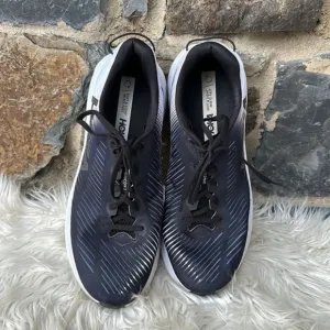 Hoka One One The Rincon 3 Sneaker Shoes in Black/White Size 12.5 Wide