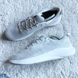 Hoka One One Woman's Hupana Flow Wool Gray Running Shoes Size 11
