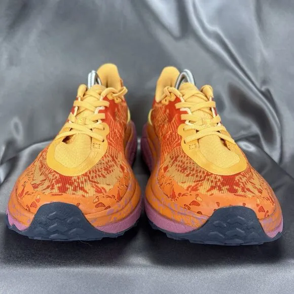 Hoka One Speedgoat 6 Women's 10 D Sneaker Shoes Trail Orange Running Walking Gym