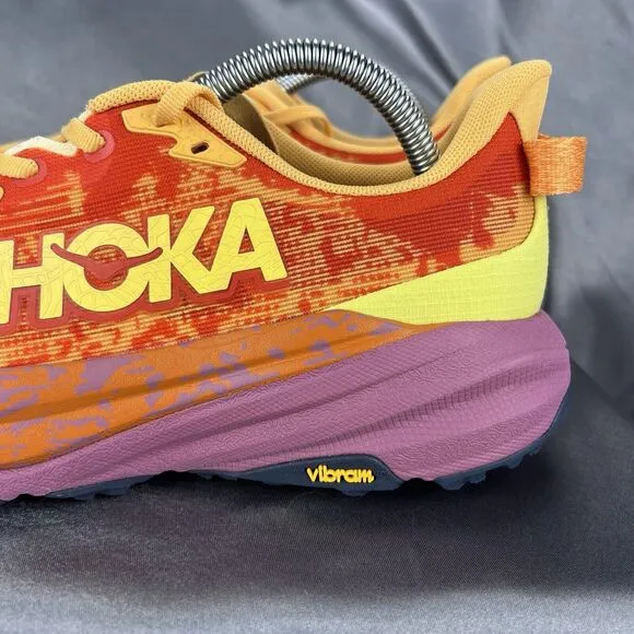 Hoka One Speedgoat 6 Women's 10 D Sneaker Shoes Trail Orange Running Walking Gym