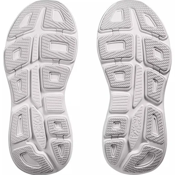 HOKA Women's Bondi 9 Running Shoes Color Ash Grey/White