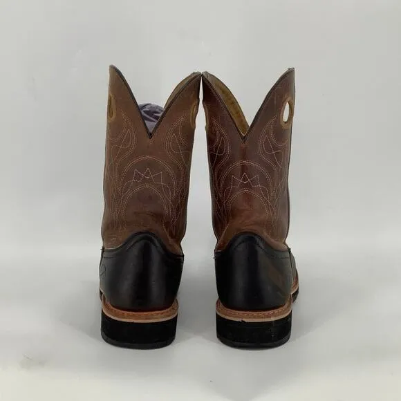 HOSS Size 10.5 Brown Leather Spitfire EH Composite Toe Western Work Boots P31-6