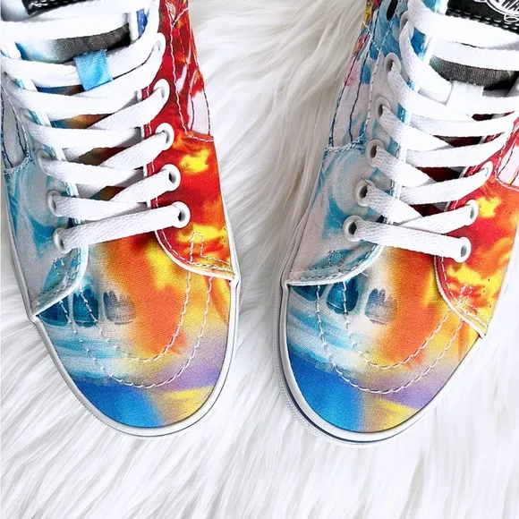 •HP• Vans x One Piece Sk8-Hi Punk Hazard Skate Sneakers