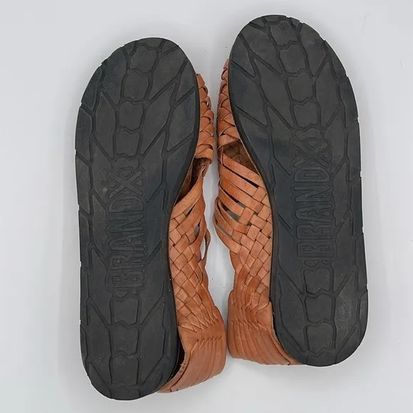Huarache Sandals, Brand X, light brown