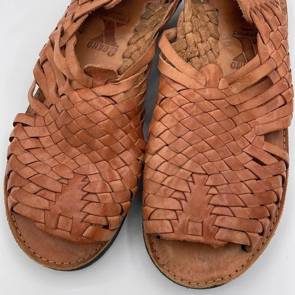 Huarache Sandals, Brand X, light brown