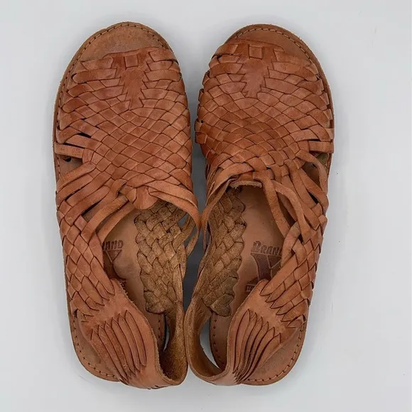 Huarache Sandals, Brand X, light brown